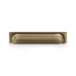 HASTINGS 203MM CUP PULL - AGED BRASS