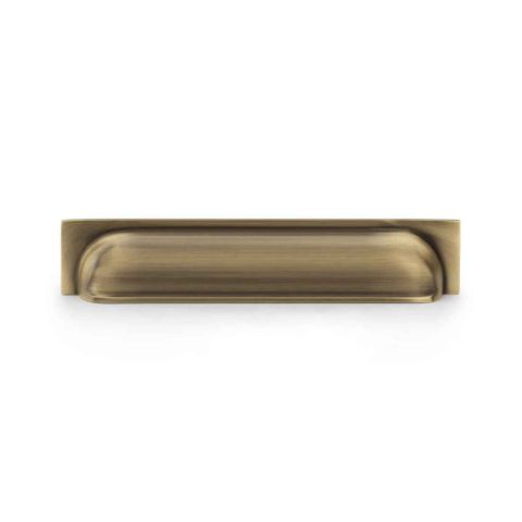 HASTINGS 203MM CUP PULL - AGED BRASS