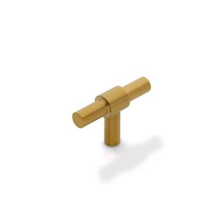 COAST 50MM T-BAR HANDLE 316SS - SATIN BRASS
