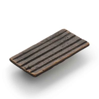 CAST LARGE RECTANGLE PULL - DARK BRONZE