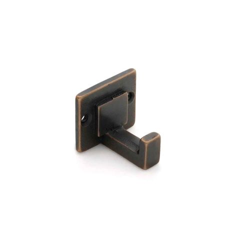 CAST PRISM 40MM ROBE HOOK - LIGHT BRONZE