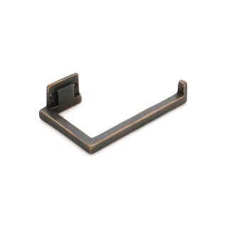 CAST PRISM TOILET ROLL HOLDER - SILVER