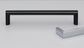 OBLONG HANDLE BLACK MATT