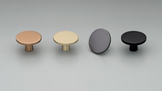 CLARE ALUMINIUM KNOB - BRUSHED INOX LOOK
