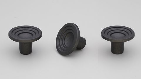IRON KNOB 37MM DIA BLACK