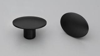 DOME KNOB 50MM DIA STAINLESS EFFECT