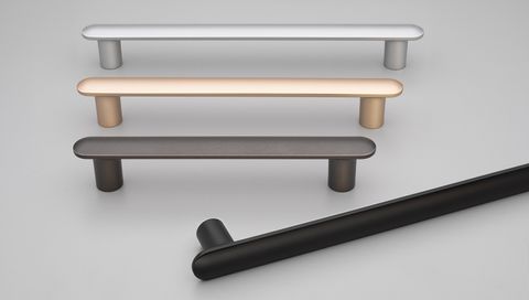 YARRA HANDLE 160MM C TO C MATT GRAPHITE PAINT