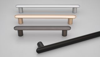 YARRA HANDLE 192MM C TO C BLACK PAINT MATT#4