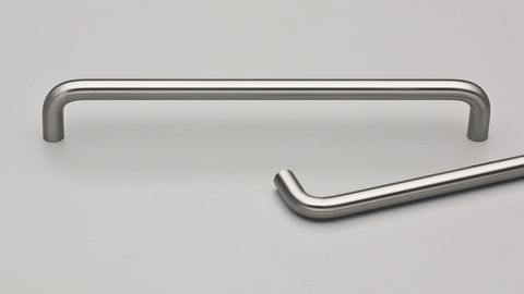 S/STEEL D HANDLE 800MM C TO C