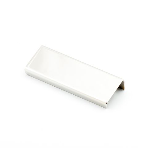LEDGE 100MM LIP PULL - POLISHED STAINLESS STEEL
