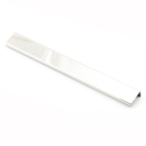 LEDGE 300MM LIP PULL - POLISHED STAINLESS STEEL