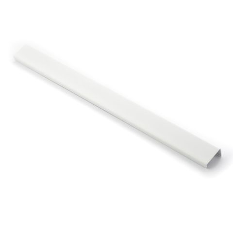 LEDGE 400MM LIP PULL - MATT WHITE