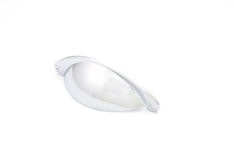 SHAKER 64MM CUP PULL - POLISHED CHROME