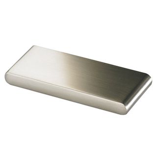 HET HANDLE FERMO 74MM - BRUSHED STAINLESS