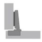 HET INTERMAT 110o HINGE - FLASH FAST ASSEMBLY (NON SOFT CLOSE)
