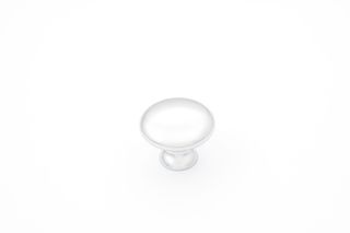 SHAKER 30MM PLAIN KNOB - POLISHED CHROME