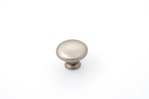 SHAKER 30MM PLAIN KNOB - PEWTER
