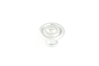 SHAKER 35MM FLUTED KNOB - POLISHED CHROME