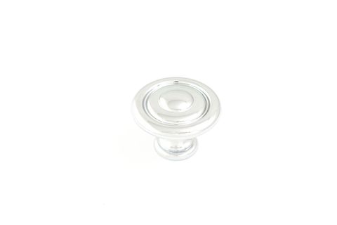 SHAKER 35MM FLUTED KNOB - POLISHED CHROME