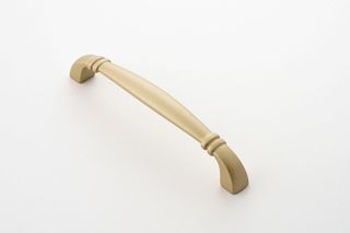 CENTURY 128MM HANDLE - MATT BRUSHED BRASS