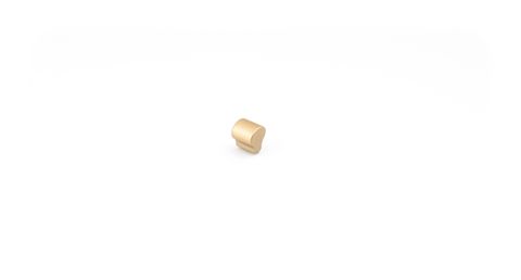 TERRACE 19MM KNOB - MATT BRUSHED BRASS