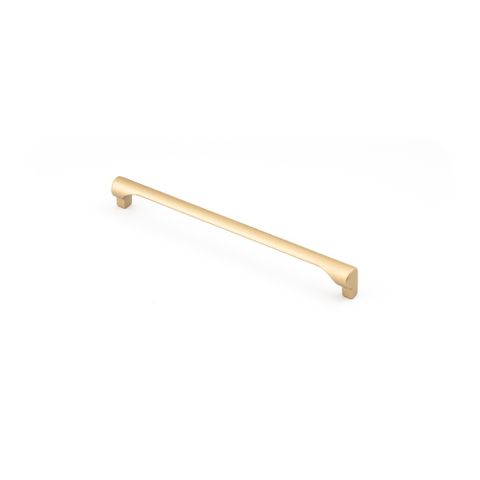TERRACE 224MM HANDLE - MATT BRUSHED BRASS