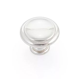 WINDSOR 30MM KNOB - POLISHED NICKEL