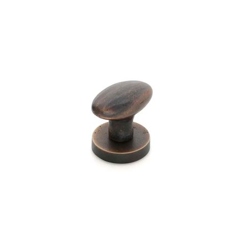 CAST OVO DOOR KNOB - PASSAGE SET INC. LATCH