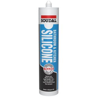 SOUDAL BATHROOM & KITCHEN SILICONE GREY 300ML