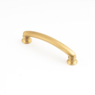 DECADE 102MMRIDGED HANDLE - SATIN BRASS