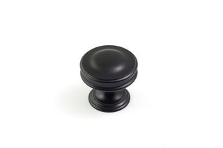 DECADE 35MM DOME KNOB - MATT BLACK