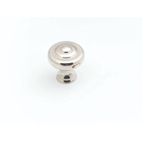 DECADE 32MM FLUTED KNOB - POLISHED NICKEL