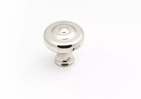 DECADE 38MM FLUTED KNOB - POLISHED NICKEL