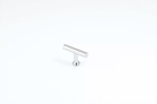 STRAND 50MM SOLID BRASS T-BAR HANDLE - POLISHED CHROME