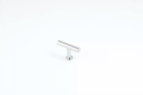 STRAND 50MM SOLID BRASS T-BAR HANDLE - POLISHED CHROME