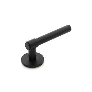 COAST LEVER - PASSAGE SET INC. LATCH - MATT BLACK