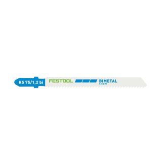 JIGSAW BLADE ALUMINIUM HS 75X1.2MM BI - 5 Pack