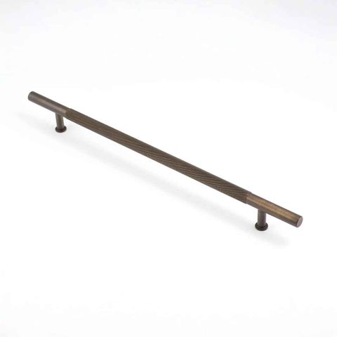 GROVE 450MM DOOR PULL - FACE FIX - BRONZE