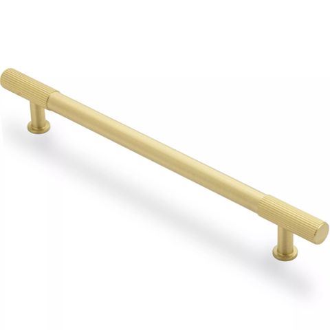 RIDGE 192MM HANDLE - SATIN BRASS