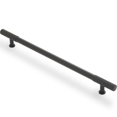 RIDGE 256MM HANDLE - MATT BLACK