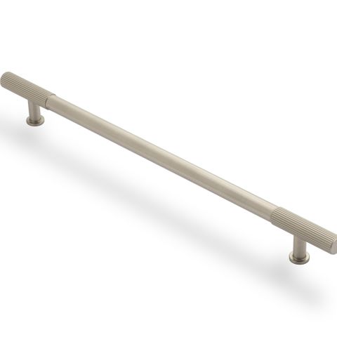 RIDGE 256MM HANDLE - DULL BRUSHED NICKEL