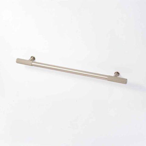 RIDGE 450MM DOOR PULL - FACE FIX - DULL BRUSHED NICKEL