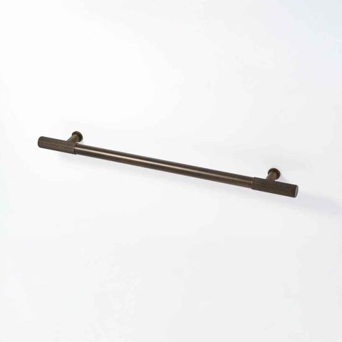 RIDGE 450MM DOOR PULL - FACE FIX - BRONZE