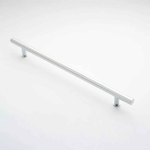 STRAND 450MM DOOR PULL - FACE FIX - POLISHED CHROME
