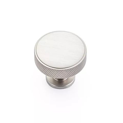 GROVE 35MM KNOB - DULL BRUSHED NICKEL
