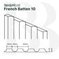 FRENCH BATTEN 10 PRIMED - WALL PANEL 600X2700 6.0MM