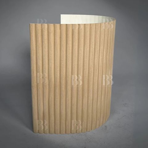 HALF ROUND 30 RAW - CROSS CUT  2440X1220 8.0MM