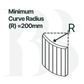 SCALLOP 20 PRIMED - WALL PANEL 600X2700 6.3MM