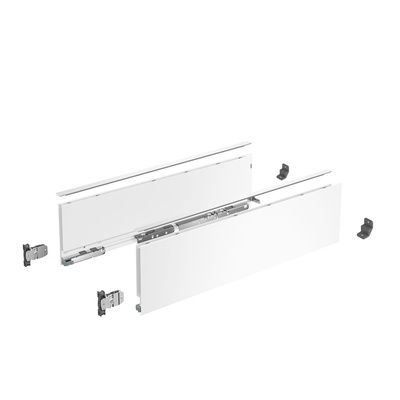 HET AVANTECH YOU DRAWER SIDE PROFILE SET 139H X 300MM - WHITE