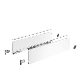 HET AVANTECH YOU DRAWER SIDE PROFILE SET 139H X 300MM - WHITE
